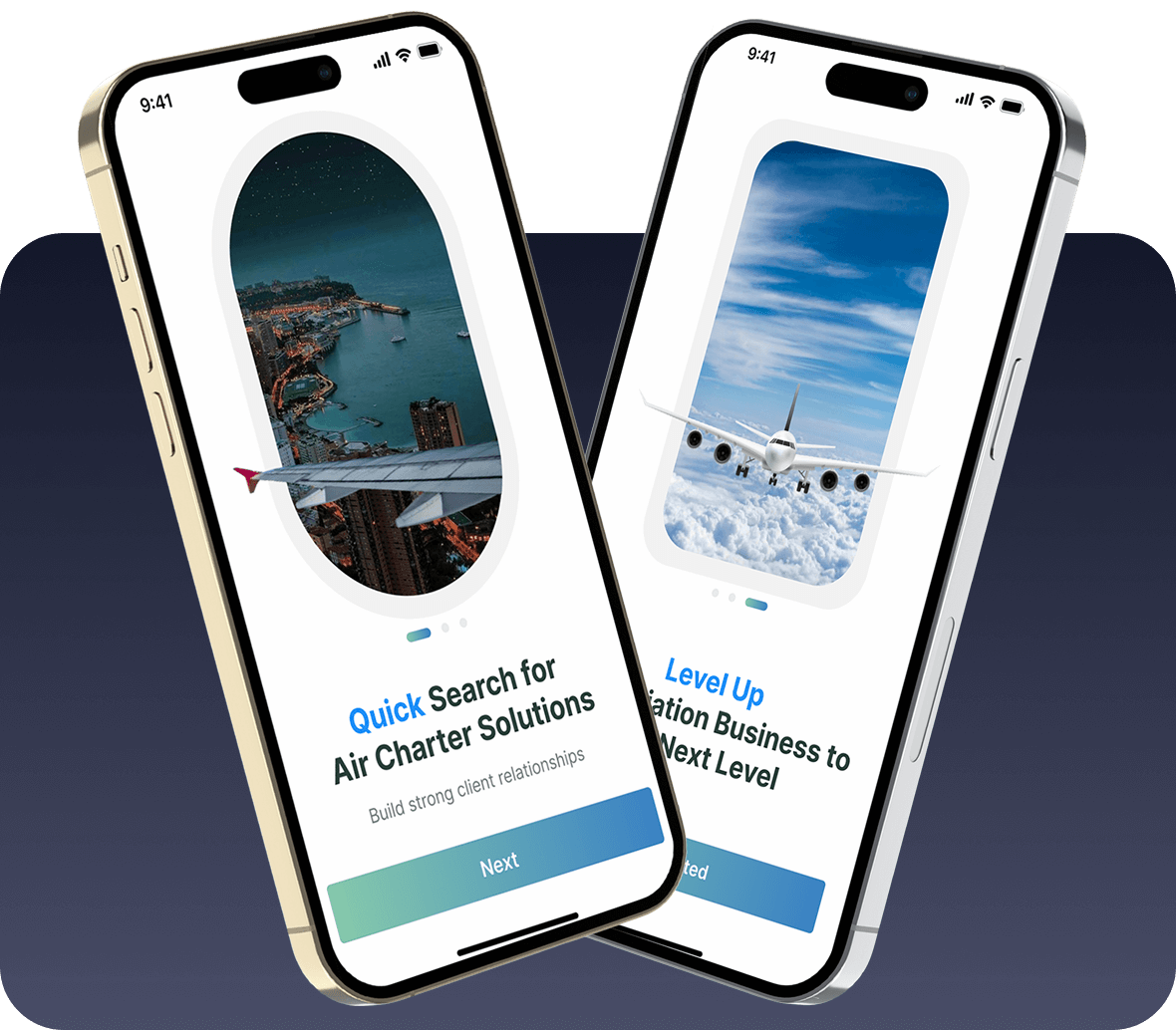 Mobile app charter order management on aviation data platform for searching, inquiries, quotations, and AI aviation Q&A