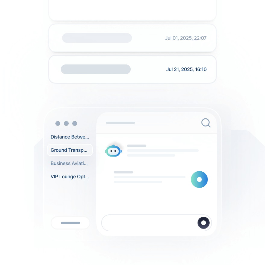 AI assistant for business aviation delivering smart answers from aircraft, airport, and operator data