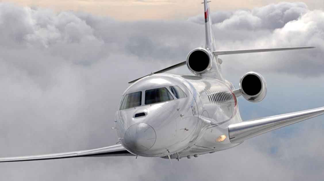 Large cabins posted fewer operations in North America in 2024, but hours flown were actually higher. © Dassault Aviation