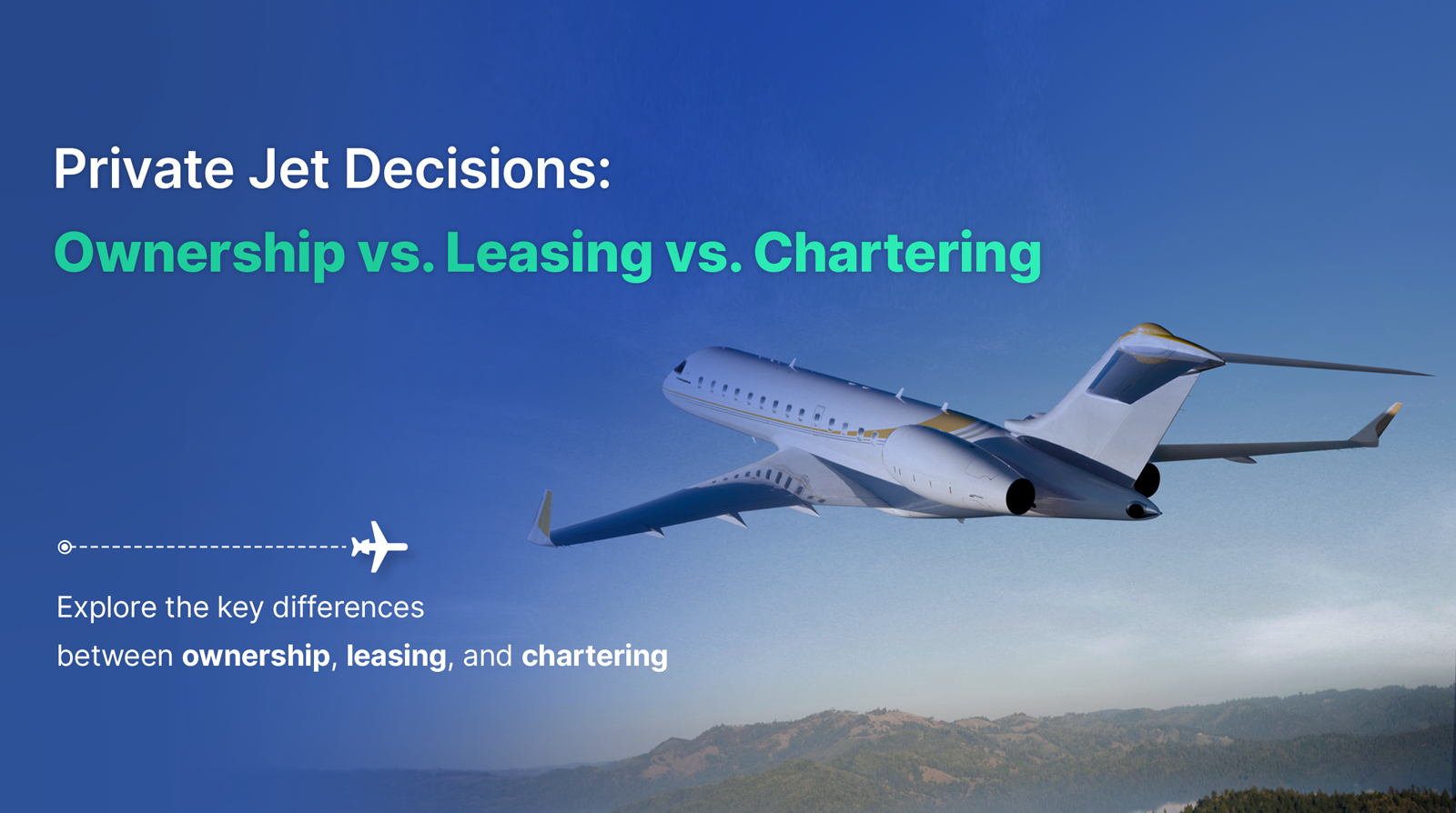 A Gulfstream aircraft soaring through a clear blue sky, symbolizing the need for private aviation professionals to explore various solutions of private jets.